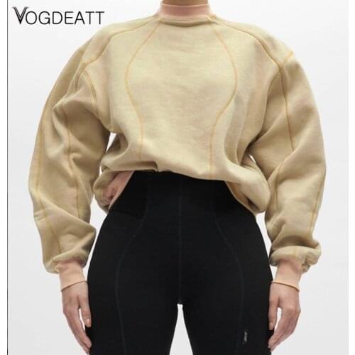 Женские толстовки VOGDEATT China At AliExpress