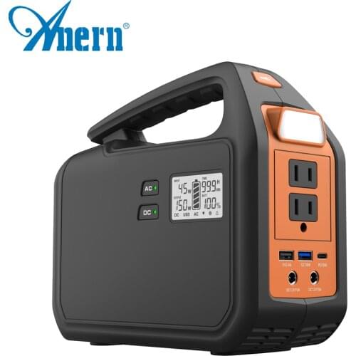 155Wh Charging Portable Generador Solar 150W Solar Power Station Battery Charger Outdoor Energy Power Supply Emergency Energy