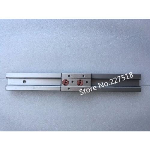 1pcs Double axis roller linear guide SGR10 L300mm+1pcs SGB10UU (4 wheel block, L88) multi axis core linear Motion slide rail