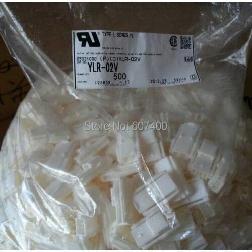 YLR-02V white color housings Connectors terminals housing 100% new and original parts