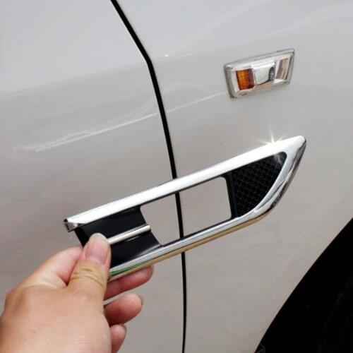 2Pcs Chrome ABS Car Side Turn Turning Light Decoration Cover Trim Styling For Chevrolet Cruze 2009-2014 Sport Edition