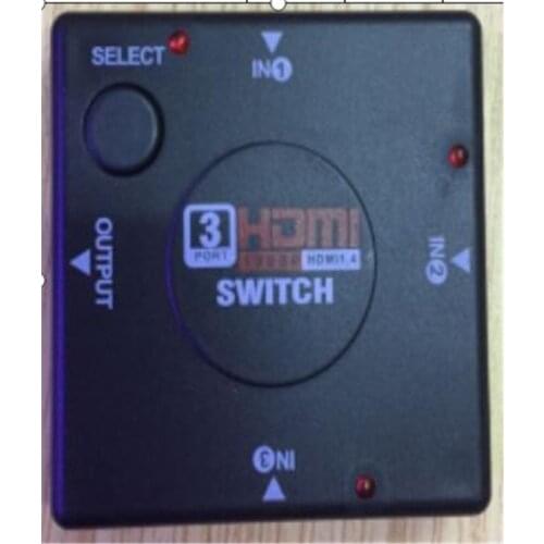 3 Port HDMIv1.3 Port HDMI Switch Switcher Full HD 1080P Vedio Splitter Amplifier for Xbox 360 DVD