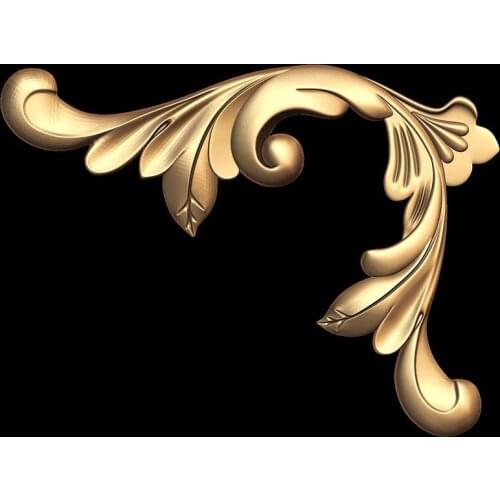 3D STL Model for CNC Router 3D Printer Artcam Aspire Bas Relief Carving Pattern 3D Furniture Decoration Decor