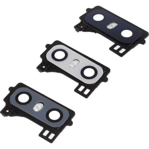 5pcs/lot For LG G6 Back Camera Glass Lens Cover Ring with Frame Holder + Flash Diffuser Replacement Parts