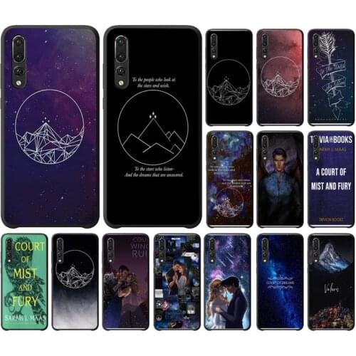 A Court of Mist and Fury Sarah J Maas Phone Case For Huawei P20 P30 P9 P10 plus P8 lite P9 lite Psmart 2019 P20 pro P10 lite