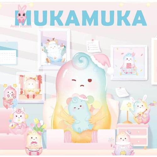Blind Box Toys MUKAMUKA Wish Blind Box Guess Bag Caja Ciega Blind Bag Toys for Girls Anime Figures Cute Model Birthday Gift