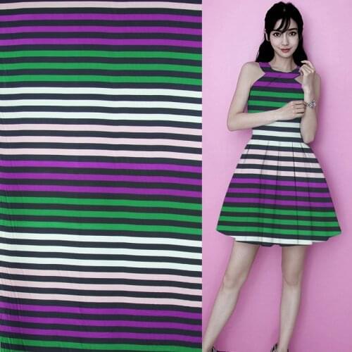 Fashion stripe design 100% silk twill silk fabric 19momme stripe print,STW086