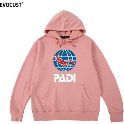Padi scuba driver men Hoodies Sweatshirts women unisex Combed Cotton