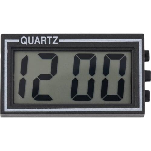 NEW Digital LCD Table Car Dashboard Desk Date Time Calendar Small Clock new arrival
