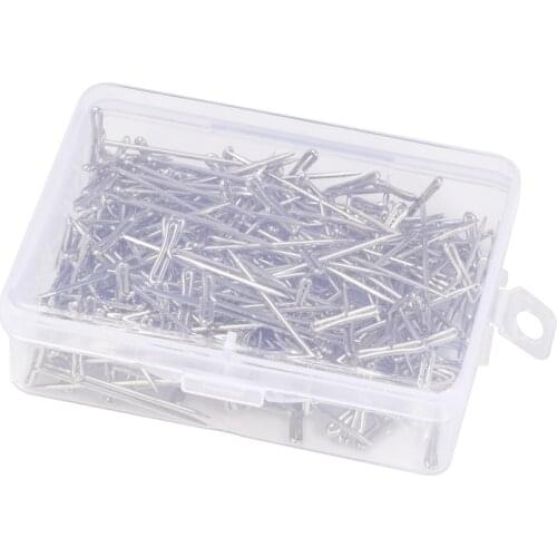 200PCS Stainless Steel Straight T Pins 32mm Dressmaker Pins Sewing Needle Sewing Accessories 27/32/38/45/51/53MM
