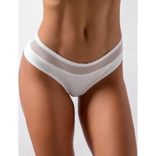 Plus Size M-XXL Cotton Sexy Women G-String Thong Female Lingerie Sexy Underwear Seamless Intimate Yoga Mid-Rise Girl Briefs