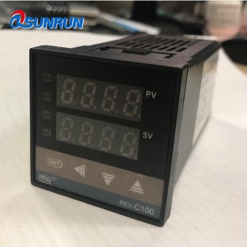 RKG REX C100 PID Mutil-Input Economical Temperature Controller Universal Input Relay SSR Output REX-C100
