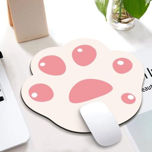 Rubber Mouse Pad Cute Cat Paw Pattern Anti-Slip Mice Comfortable Mat for Laptop PC Computer Pad Game Mousepad
