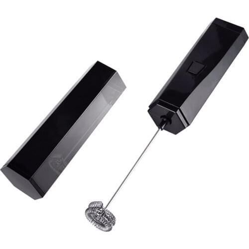 Milk Frother Electric Foam Rechargeable Electric Milk Frother Handheld with Stainless Steel Whisk for Egg ,Coffee