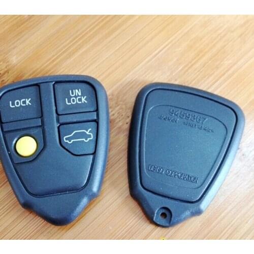 10PCS/lot For volvo remote control keyless Entry Cover Fob 4 buttons car key Shell