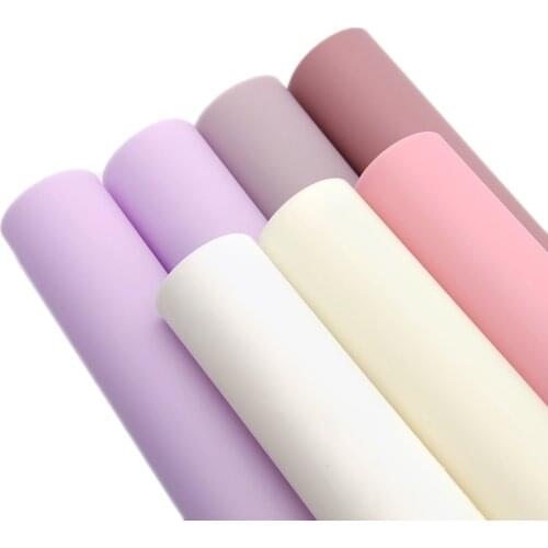 David accessories 20*33cm Plain coloured Jelly PVC Synthetic Leather Fabric For HairBow,DIY Handbag Shoes Material,1Yc5996