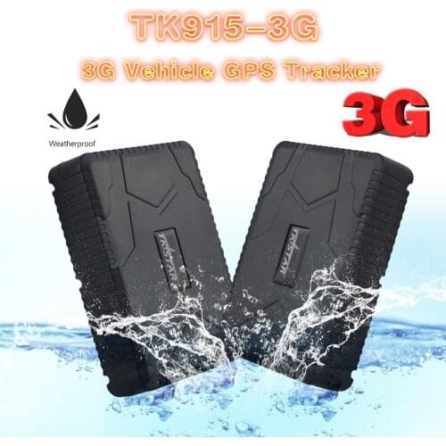 Multi-function smart tracking locator TK915-3G 3G WCDMA Car GPS Tracker 7800mAh Long standby Waterproof Remotely Voice Monitor
