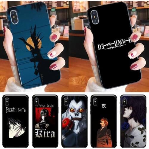 Death note Phone Case for iPhone 11 12 mini pro XS MAX 8 7 6 6S Plus X 5S SE 2020 XR