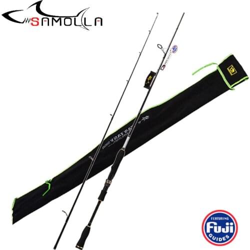 Casting Spinning Fishing Rod 2 Sec Fugi Accessories Carbon Lure Rods Vara De Pesca Olta Rod Canne A Peche Canne A Peche Carbonne
