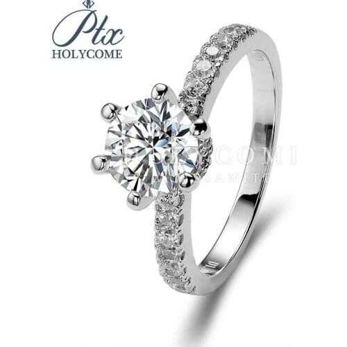 Classic style 1ct round cut 925 silver diamond in rings band wholesale price кольца браслеты ьги с зеленным камнем