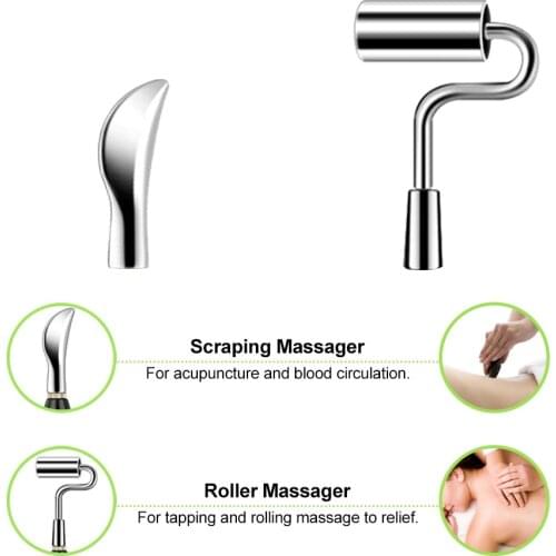 Massage Tool Roller Head for Acupuncture Pen Meridian Energy Massager Pen Point Detector Muscle Stimulator Health Care