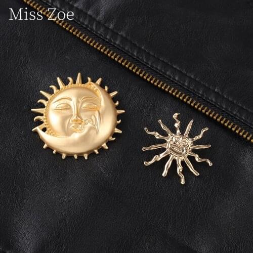 Miss Zoe Gold Brooches For Clothes
