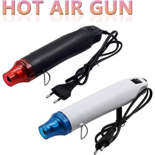 Multifunctional Hot Air Gun Electric Heat Tool For Melt Embossing Powder Shrink Plastic Dry Glue Wax Slurry Use DIY 2021