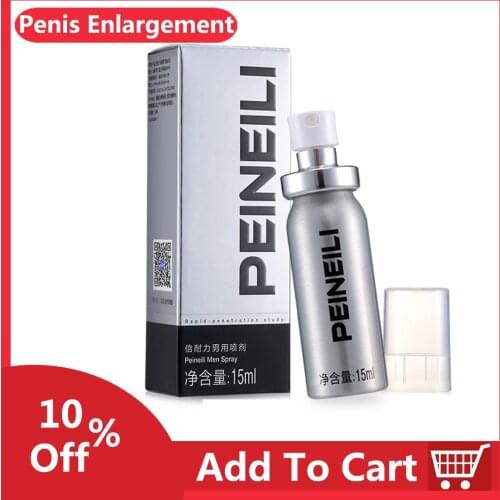 PEINEILI Delay Spray Male Anti Premature Ejaculation Prolong 60 Minutes Big Dick Enlargment Spray Cock Erection Enhance