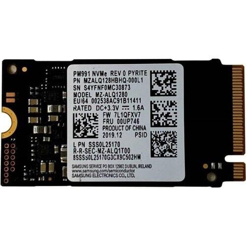 Samsung MZ-ALQ128HBHQ Msata 128GB 1000 MB/S-1000 MB/S M.2 SSD