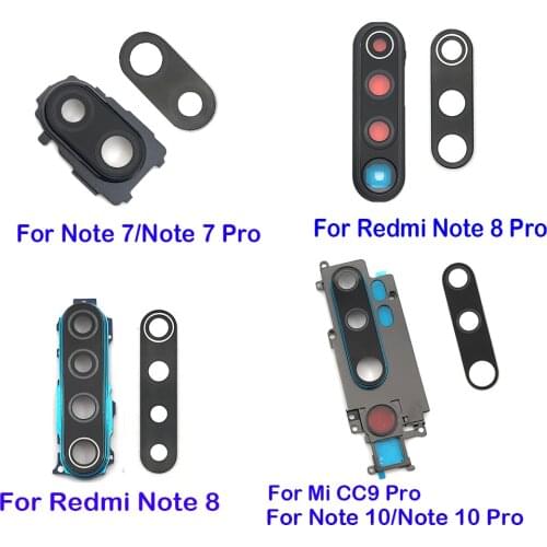 Rear Camera Glass Lens Back Camera Glass Cover For Xiaomi Mi Note 10 7 8 Pro