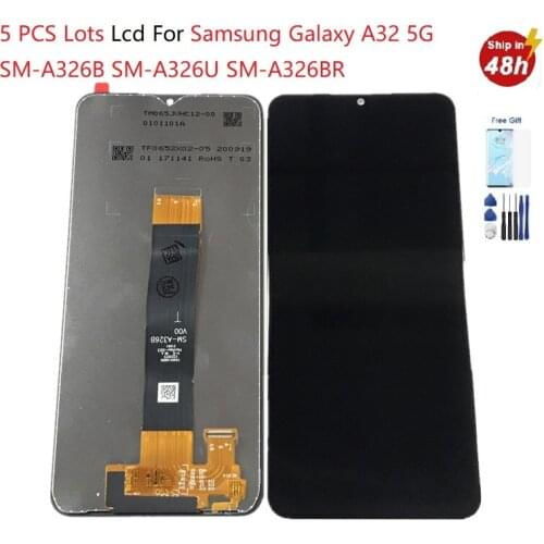 5 PCS LCD For Samsung A32 5G Lcd A326 Lcd Display For Samsung Galaxy A32 5G SM-A326B SM-A326U lcd For Samsung Galaxy A326 Lcd
