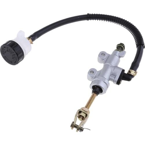 1 Set Rear Hydraulic Brake Master Cylinder Pump Fluid Reservoir For ATV