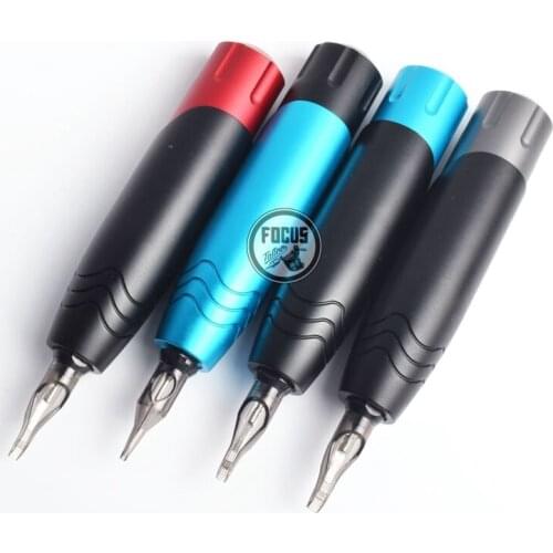 1pc Newest Tattoo Cartridge Pen Alloy High Quality Tattoo Machine RCA Connector Machines Tatoo 3.5MM Stroke For Tattoos Body Art