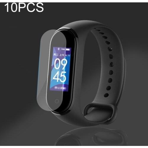 10 PCS Explosion-proof TPU Soft Full Screen Protective Film for Xiaomi Mi Band 4