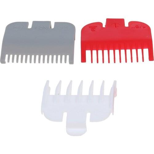 2/3/4Pcs Guide Combs Non-toxic Comfort Durable Hair Clipper Limit Comb Cutting Guide Barber Replacement Hair Trimmer Tool