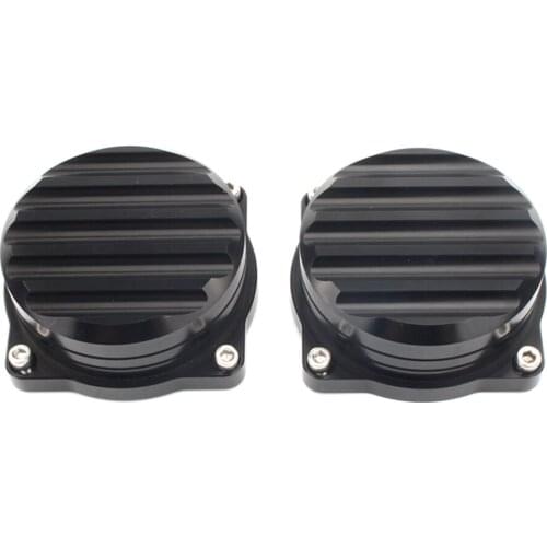 2Pcs Motorcycle Carburetor Cover fits Triumph Bonneville Scrambler Thruxton