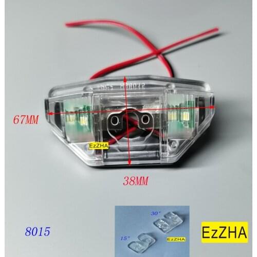 Car Rear View Camera Bracket License Plate Lights For Honda CRV 3th/Odyssey 4th/Crosstour/Fit Sedan Hatchback 2th