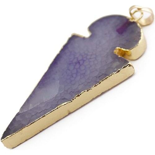 Druzy Jewelry trendy Fashion Wedding blue chalcedon corlorful for Women Rose-Color tortoi Shape Vintage Free Shipping