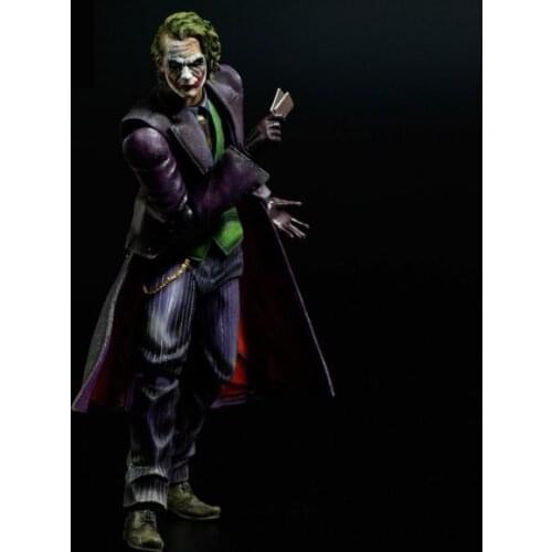 Play Arts 27cm JOKER Character in the Movie Batman Action Figure Toys