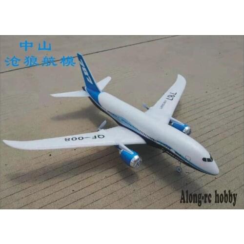 EPP FOAM DIY Remote Control Aircraft RC Drone Boeing 787 2.4G 3Ch RC Airplane Fixed Wing RC Plane For Kid Gift Axis Gyro RTF