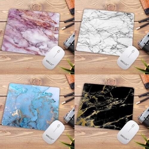 Simple Style Marble Texture diy Computer Accessories Keyboard and Mouse Mousepad 25x20 Customize Company Office Laptop Gamer