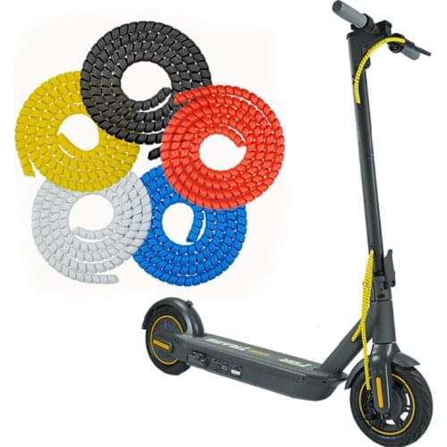 Electric Scooter Line Tube 1m Length Winding Tubes for Xiaomi M365 Pro Ninebot Max Scooter Protector Line Tube Pipe Spiral Cable