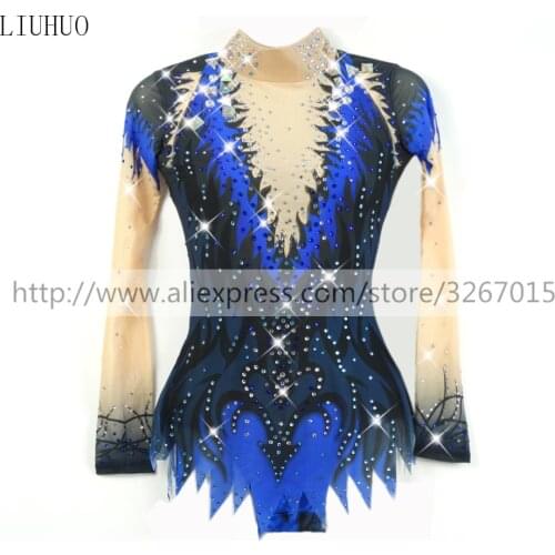 LIUHUO Figure Skating Dress Womens Girls' Ice Skating Competitive performance Rhythmic gymnastics Ballet Synchronized Swimming