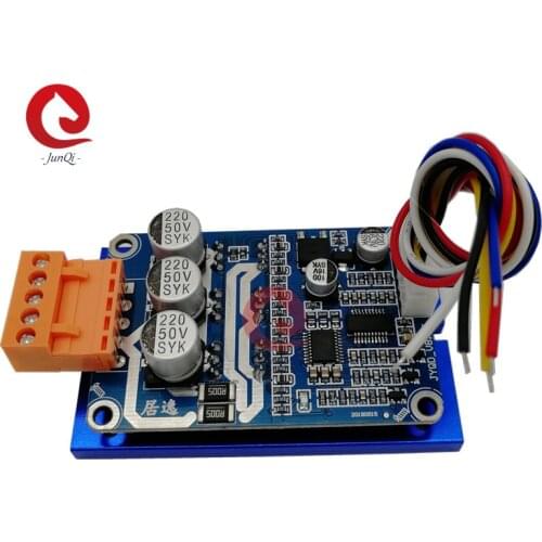 12-36V 15A JYQD-V8.3E BLDC Motor Driver Board For Sensorless Brushless DC Motor With Heatsink,Connector and Wires