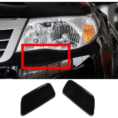 Headlight Headlamp Water Spray Nozzle Cover Washer Cap For Subaru Forester 2008 2009 2010 2011 2012
