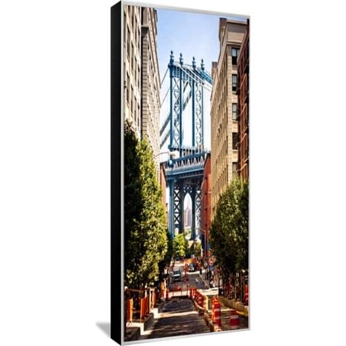 New York City streets buildings Scenery Poster Inch Canvas Painting Wall Art Picture for Living Room No Frame FA356