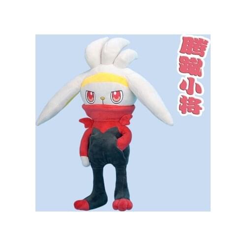 Original PocketMonster Games Raboot Scorbunny High Quality Plush toys 30cm Soft Stuffed Dolls Birthday Present For Child