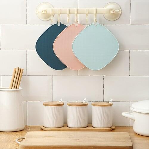 Nordic Style Silicone Insulation Pad Creative Silicone Coasters Non-slip Heat-resistan Coaster Drink Coaster Placemat