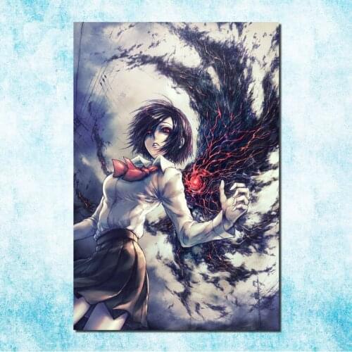Touka - Tokyo Ghoul Re Hot Japan Anime Art Silk Canvas Poster 13x20 32x48 Inches Home Decoration-3