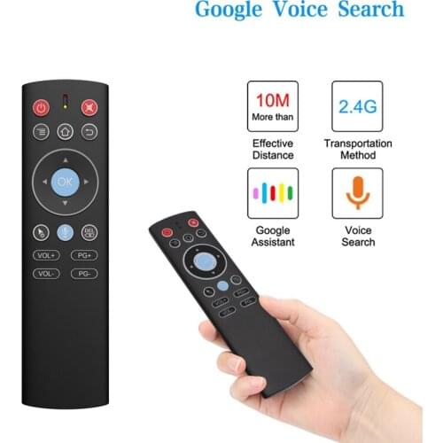 17 Key Intelligent Remote Control, 2.4G Wireless Flying Mouse with Voice Infrared Remote Control, for Tv Box / Projector